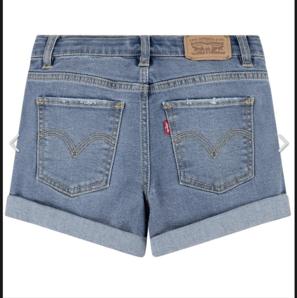 Levis Shorts - Denim - Girlfriend - Keep the Change youth Size 12 - Picture 11 of 13